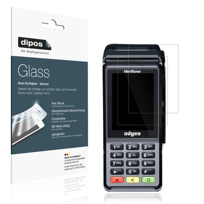 2x 9H Schutzfolie für Adyen V400c Plus Panzerfolie