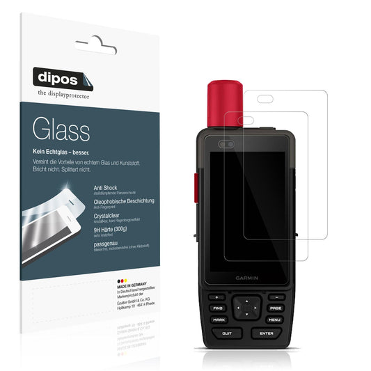 2x 9H Schutzfolie für Garmin GPSMAP H1i Plus Panzerfolie