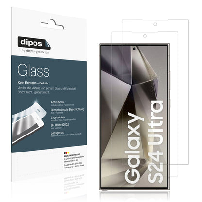 2x 9H Schutzfolie für Samsung Galaxy S24 Ultra Panzerfolie