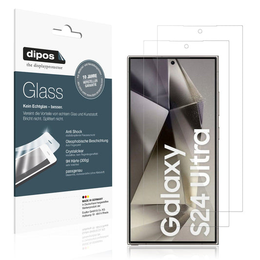 2x 9H Schutzfolie für Samsung Galaxy S24 Ultra Panzerfolie