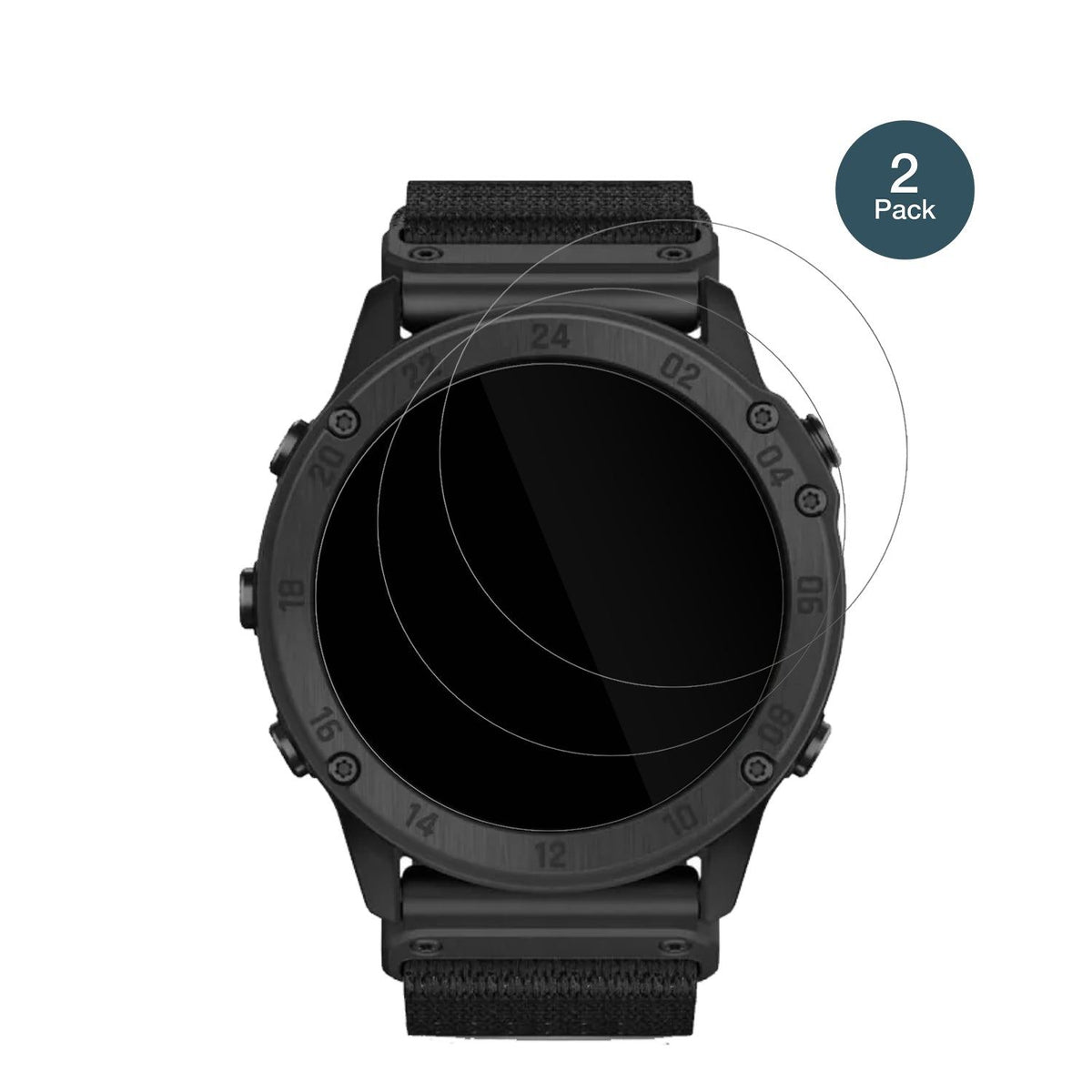 2x 9H Schutzfolie für Garmin Tactix Delta Solar Ballistic Panzerfolie