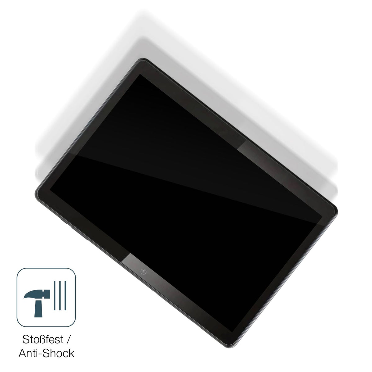 2x 9H Schutzfolie für QDDQ Tablet Panzerfolie