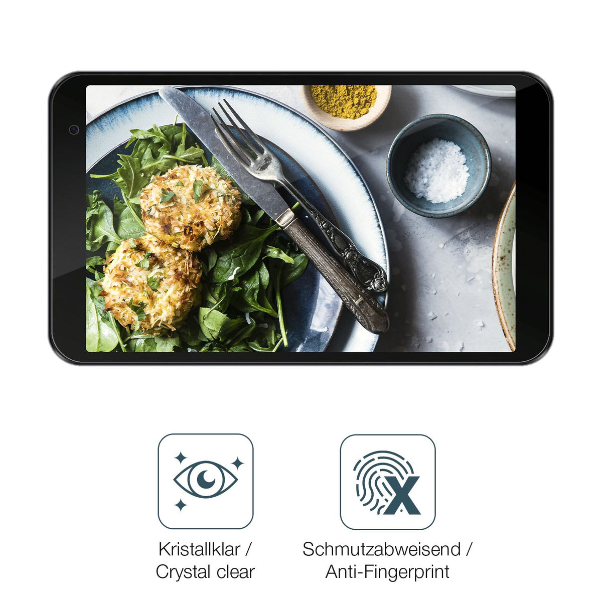Schutz gegen Kratzer auf dem Mobicel Mercury Glas durch Schlüssel oder Ähnliches