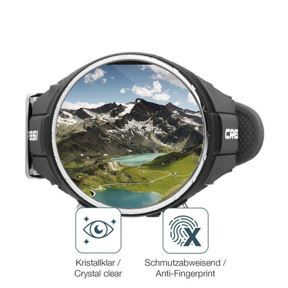2x 9H Schutzfolie für Suunto D4F Tauchcomputer Panzerfolie