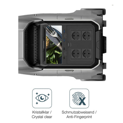 2x 9H Schutzfolie für EF Ecoflow Delta 3 Plus Panzerfolie