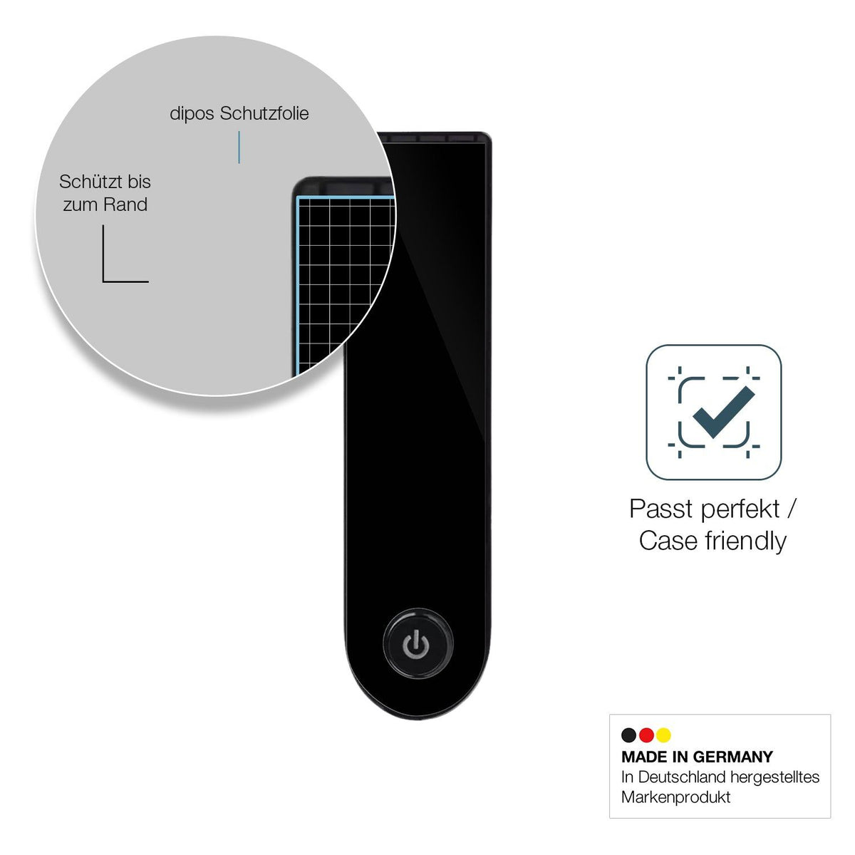 2x 9H Schutzfolie für Xiaomi Scooter 5 Pro Panzerfolie