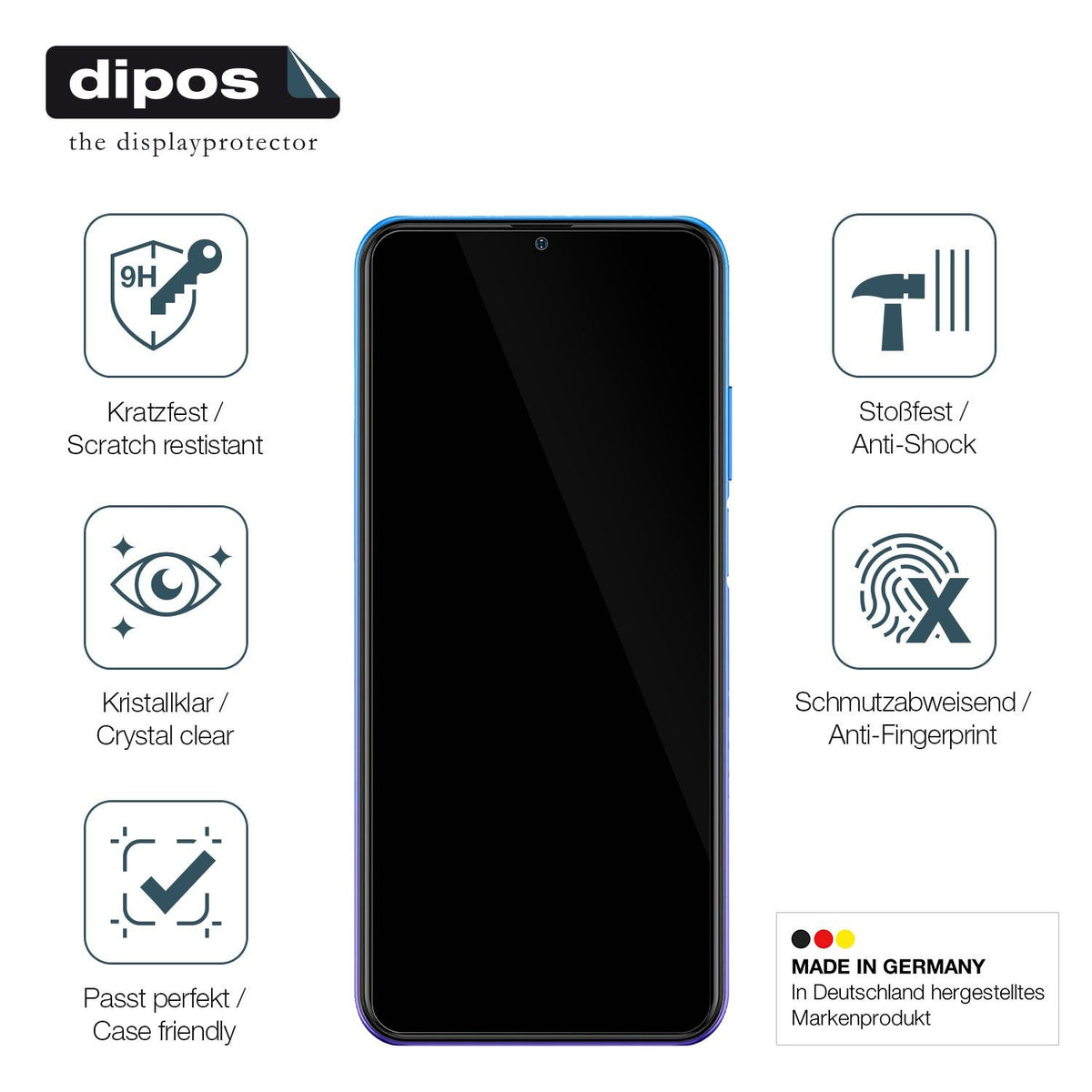 2x 9H Schutzfolie für Ulefone Note 12P Panzerfolie