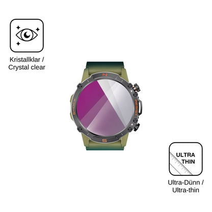 6x Schutzfolie klar für WalkerFit Motion 6 Display-Schutzfolie