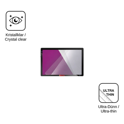 2x Schutzfolie klar für Yicty Android 14 Tablet 10,1 Zoll Display-Schutzfolie