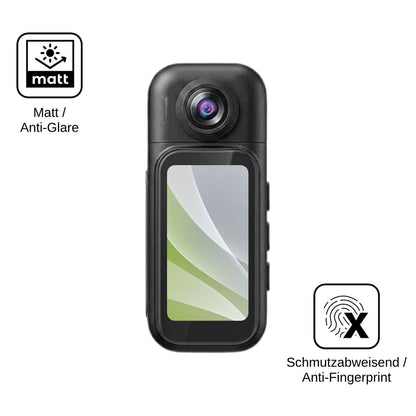 4x Schutzfolie matt für AIKER H91 Action Cam Display-Schutzfolie