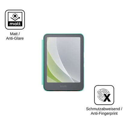 2x Schutzfolie matt für Amazon Kindle Colorsoft Kids 2026 Display-Schutzfolie