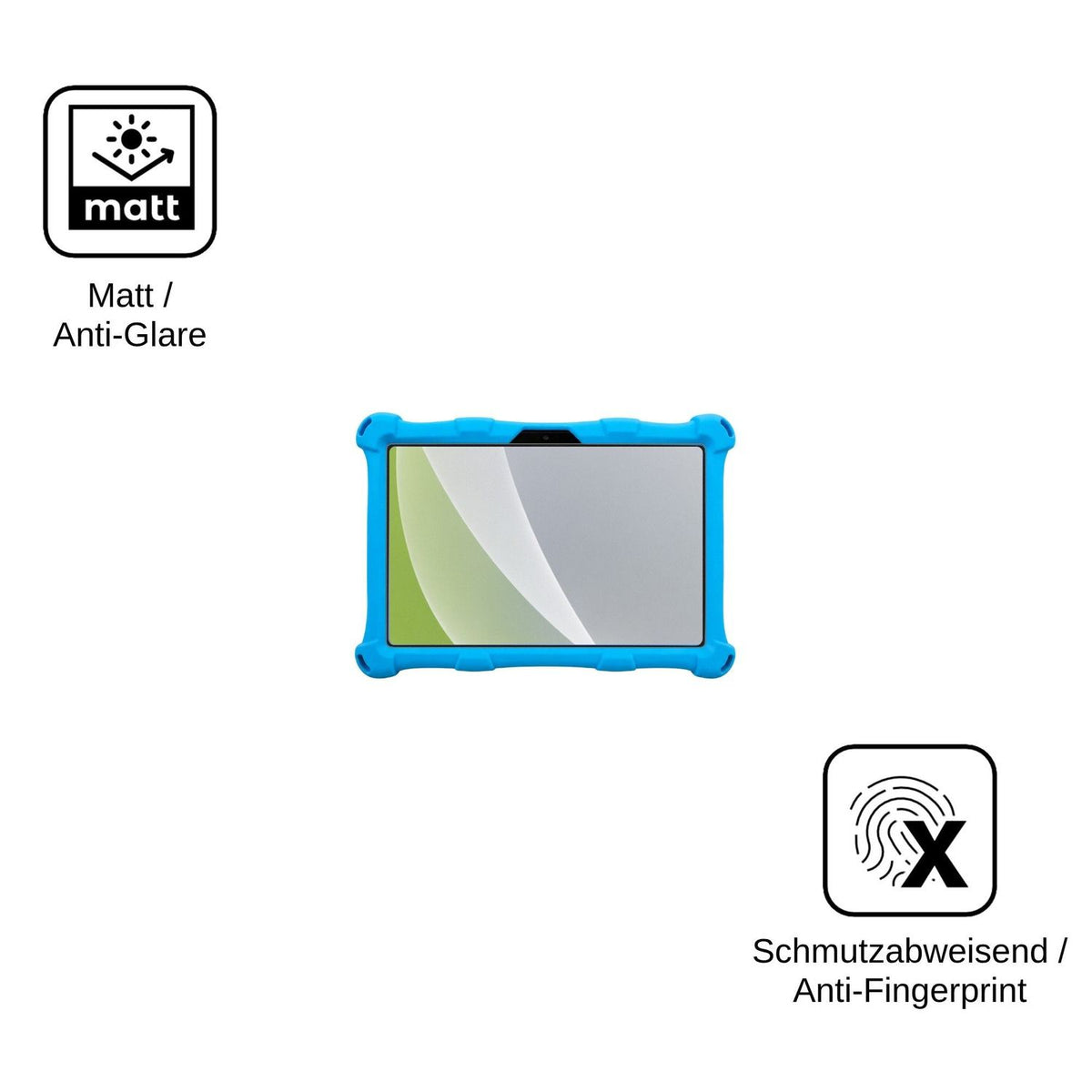 2x Schutzfolie matt für AngelTech XL Pro Display-Schutzfolie