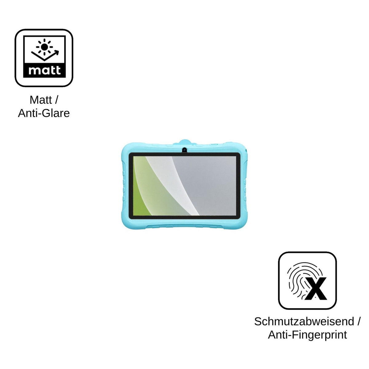 2x Schutzfolie matt für Blackview Link Lite Kids Display-Schutzfolie