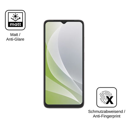 4x Schutzfolie matt für Doogee Note 60 Display-Schutzfolie