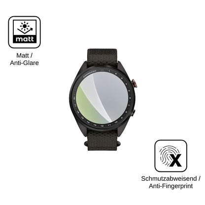 6x Schutzfolie matt für Garmin Approach S72 Display-Schutzfolie