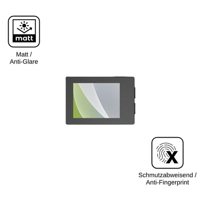 4x Schutzfolie matt für Hiicam sp10 Display-Schutzfolie