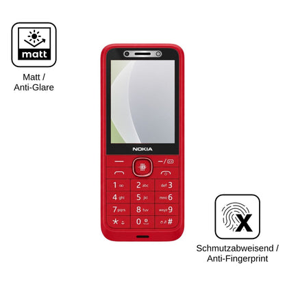 4x Schutzfolie matt für HMD 215 4G 2E Display-Schutzfolie