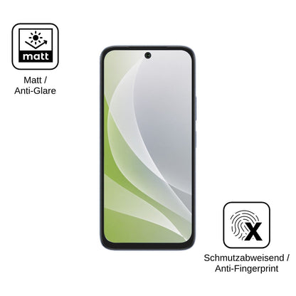 4x Schutzfolie matt für Itel A300+ Display-Schutzfolie