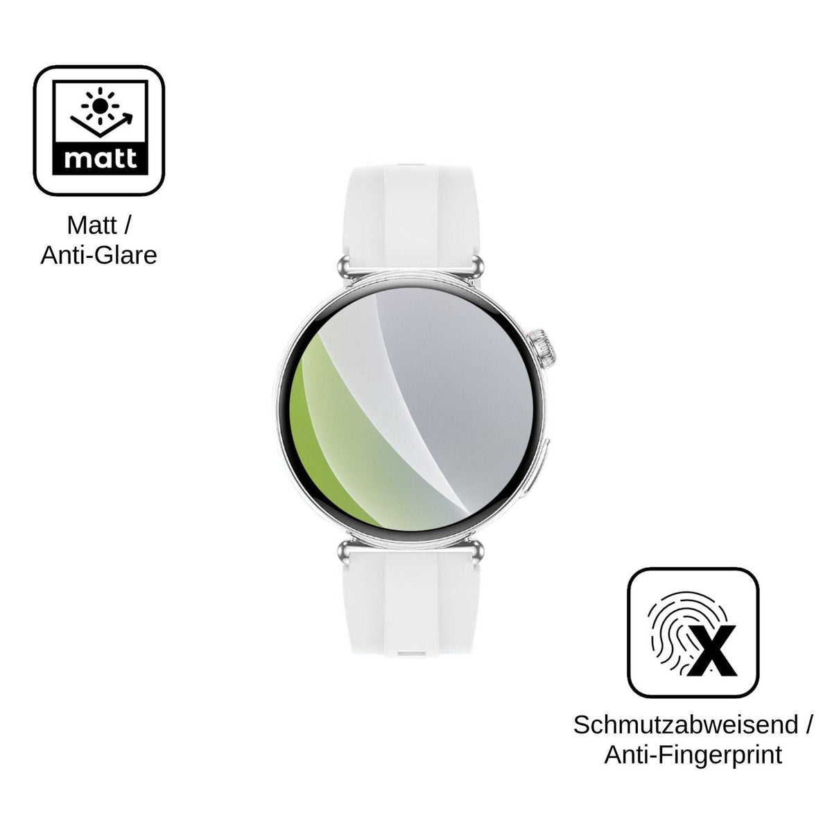 6x Schutzfolie matt für KPEP ET491 Display-Schutzfolie