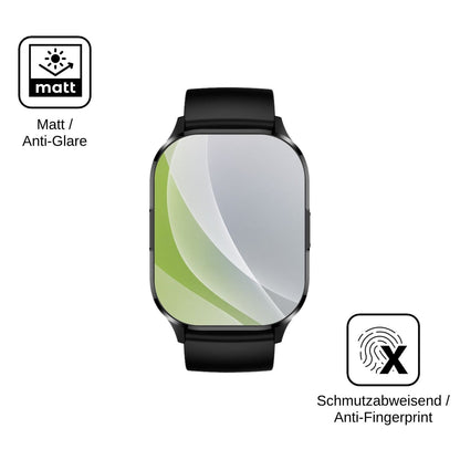 6x Schutzfolie matt für Neow K-Watch Display-Schutzfolie