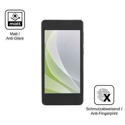 4x Schutzfolie matt für Nomi i450 Trend Display-Schutzfolie