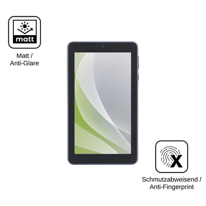 2x Schutzfolie matt für ONN Surf Tablet 7 Display-Schutzfolie