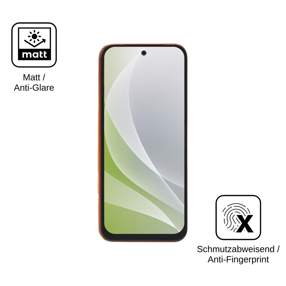 4x Schutzfolie matt für Tecno Pop 20C Display-Schutzfolie