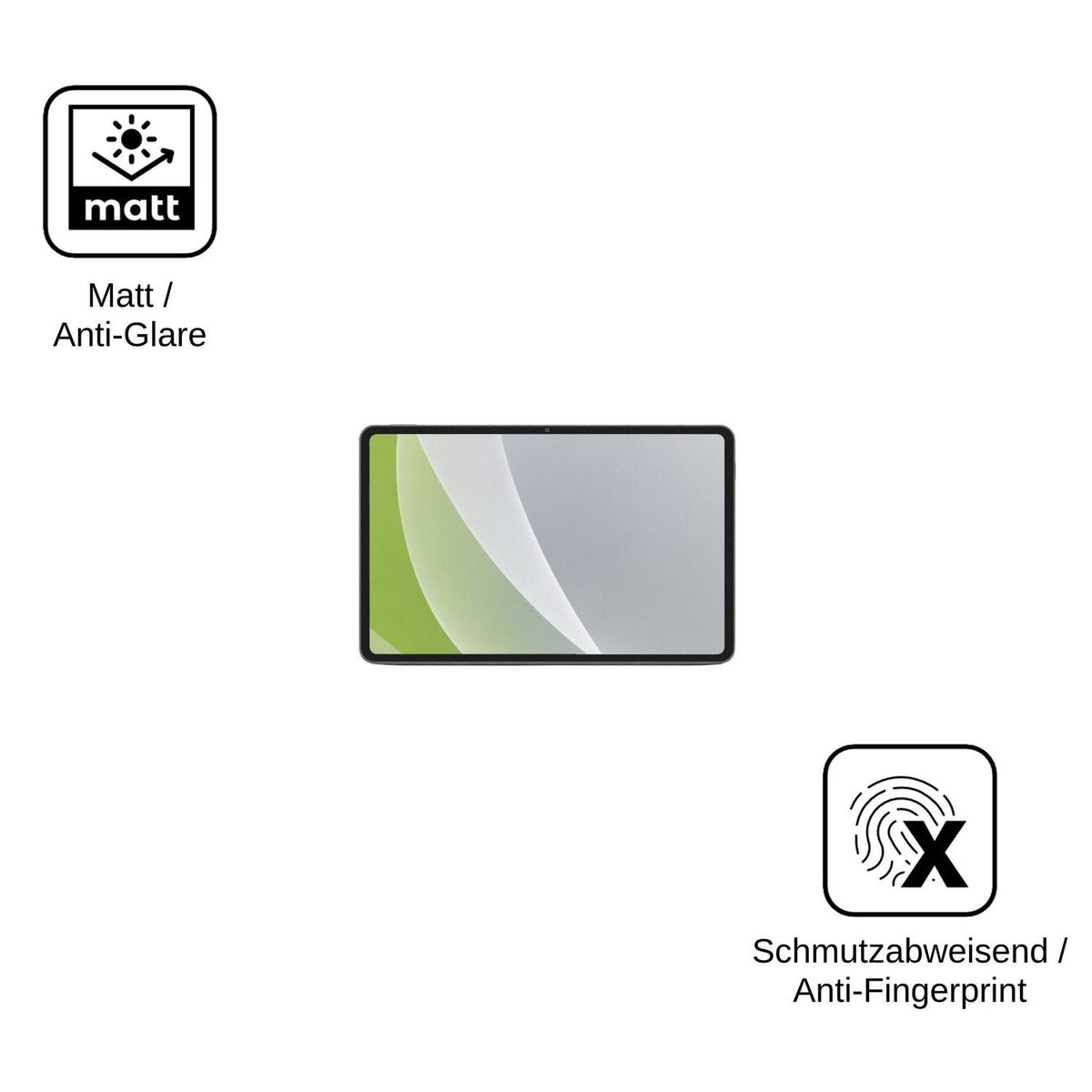 2x Schutzfolie matt für UXD S1 Display-Schutzfolie