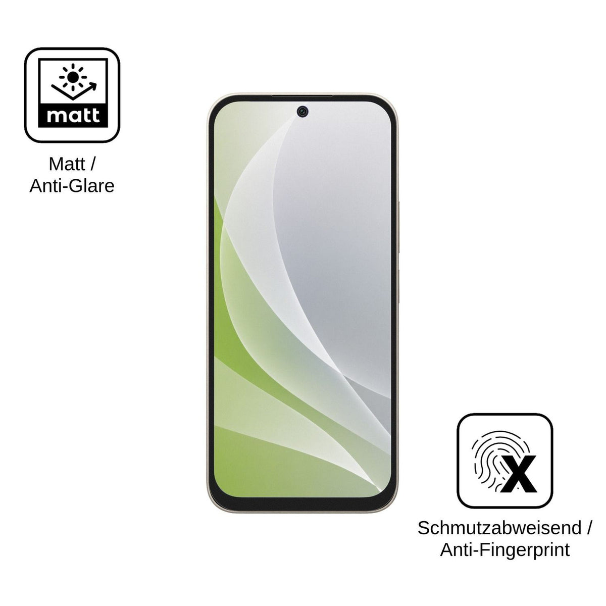4x Schutzfolie matt für Xiaomi Poco C95 Pro Display-Schutzfolie