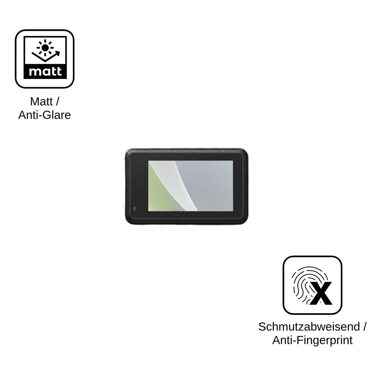 4x Schutzfolie matt für XTU S7 Pro Max Display-Schutzfolie