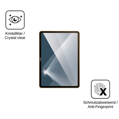 2x 9H Schutzfolie für Acer Iconia Tab 12 Panzerfolie