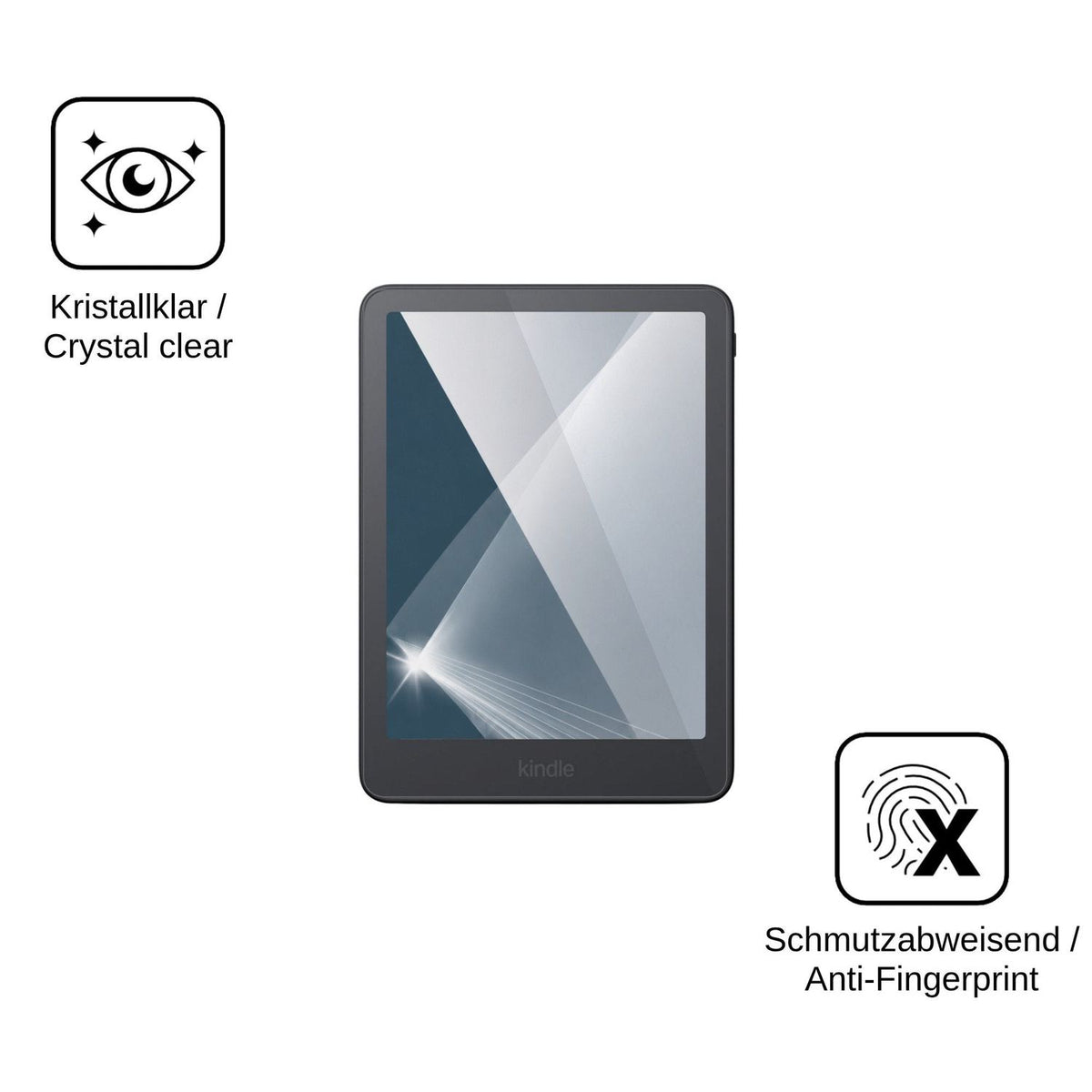 2x 9H Schutzfolie für Amazon Kindle Colorsoft 2026 Panzerfolie
