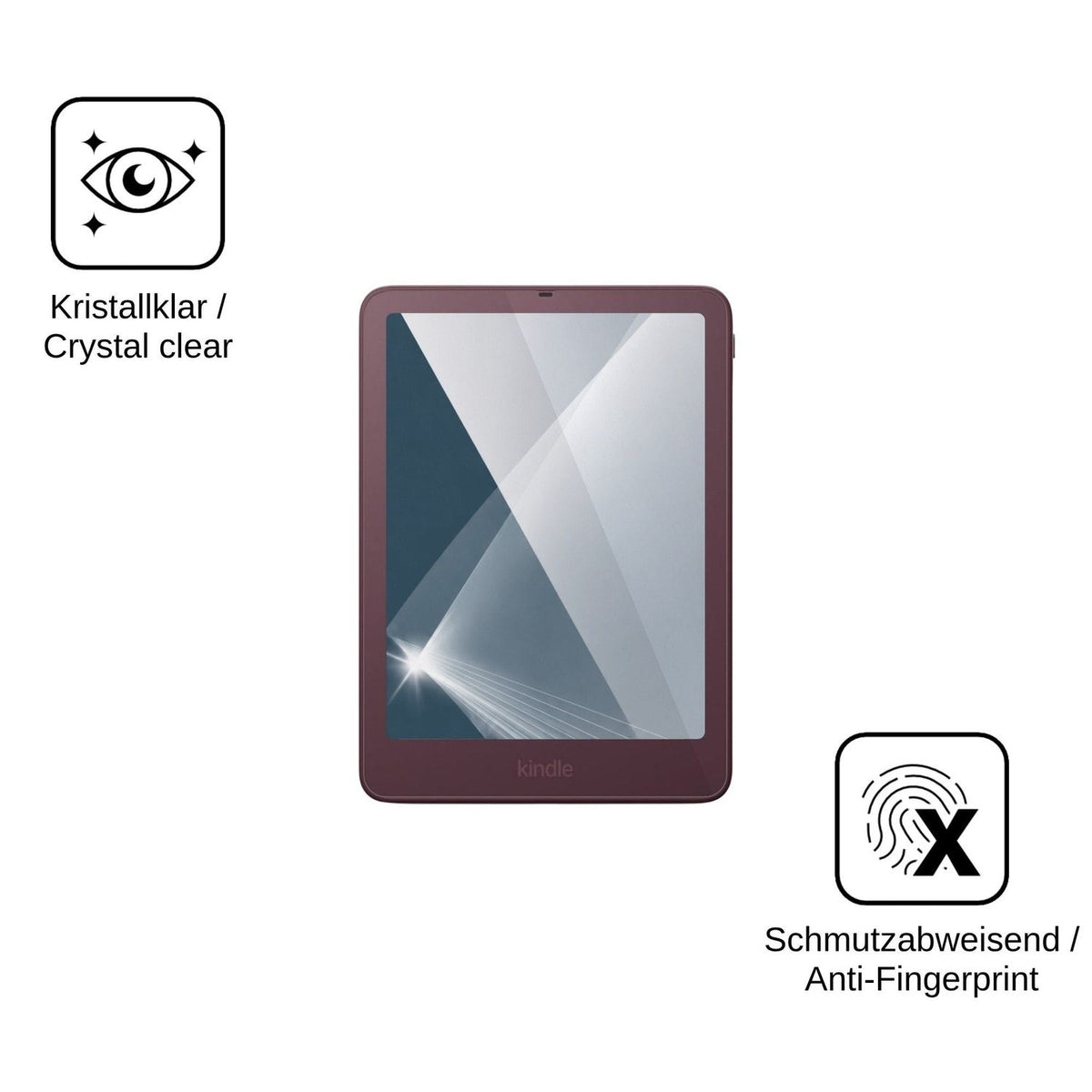 2x 9H Schutzfolie für Amazon Kindle Colorsoft Signature Edition 2026 Panzerfolie