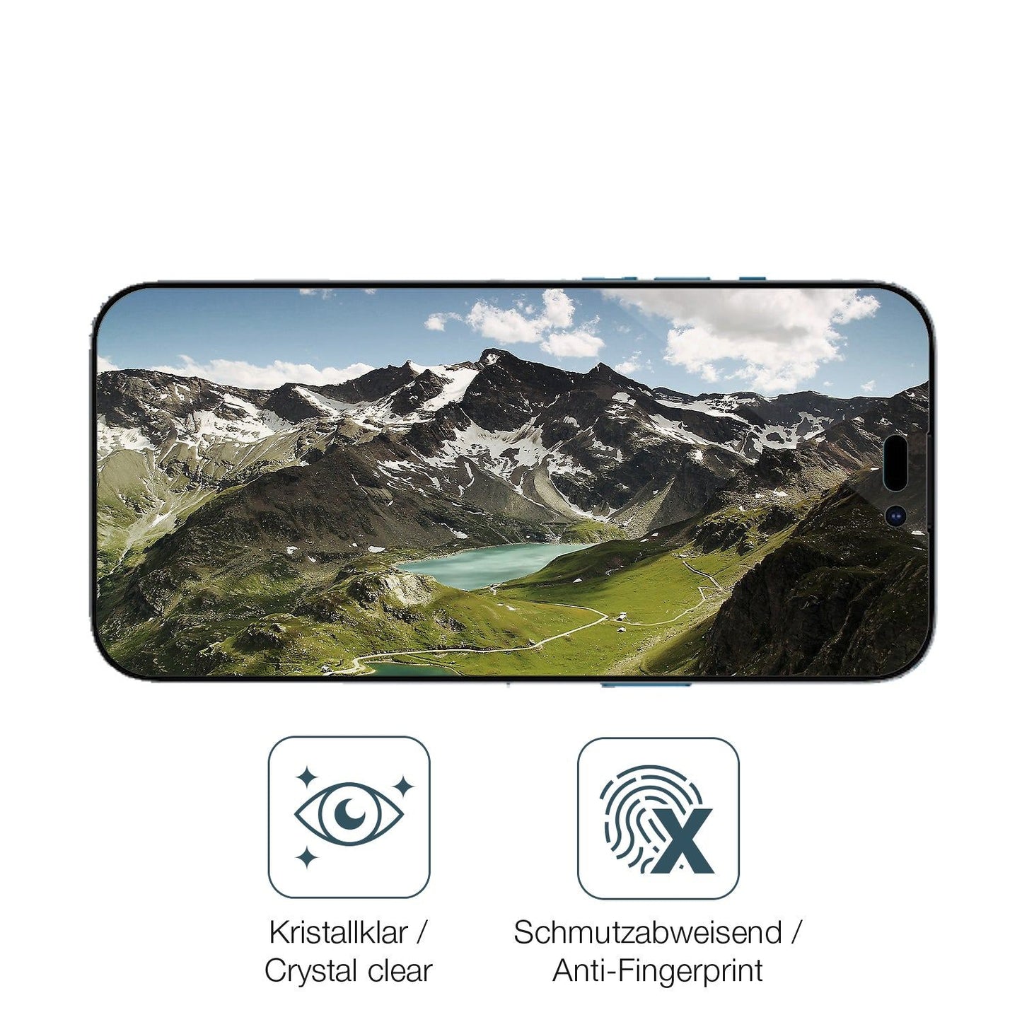 Flexible TPU-Folie passend zugeschnitten für Apple iPhone 15, vollständige Abdeckung