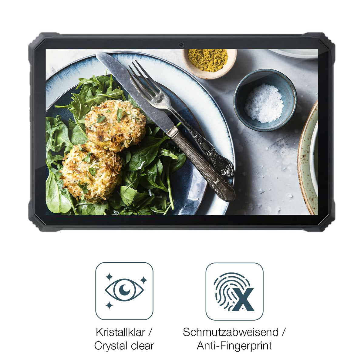 Schutz gegen Kratzer auf dem Blackview Active 8 Pro Outdoor Glas durch Schlüssel oder Ähnliches