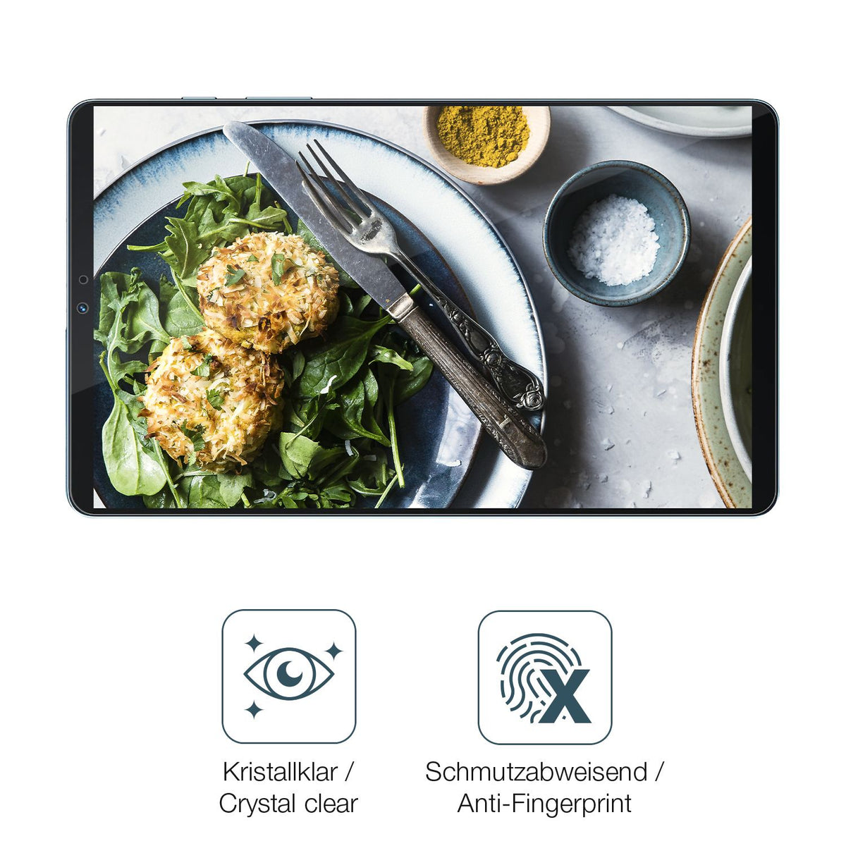 Flexible TPU-Folie passend zugeschnitten für Blackview Tab 60 Pro, vollständige Abdeckung