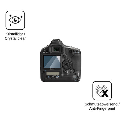 2x 9H Schutzfolie für Canon EOS 1D 1Ds 1Dn Panzerfolie
