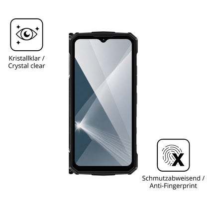 Flexible TPU-Folie passend zugeschnitten für DOOGEE Fire 5, vollständige Abdeckung