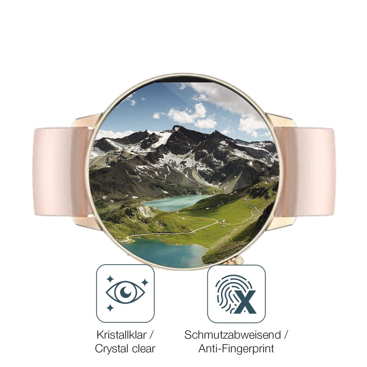 Schutz gegen Kratzer auf dem Dremac DM5-B Glas durch Schlüssel oder Ähnliches