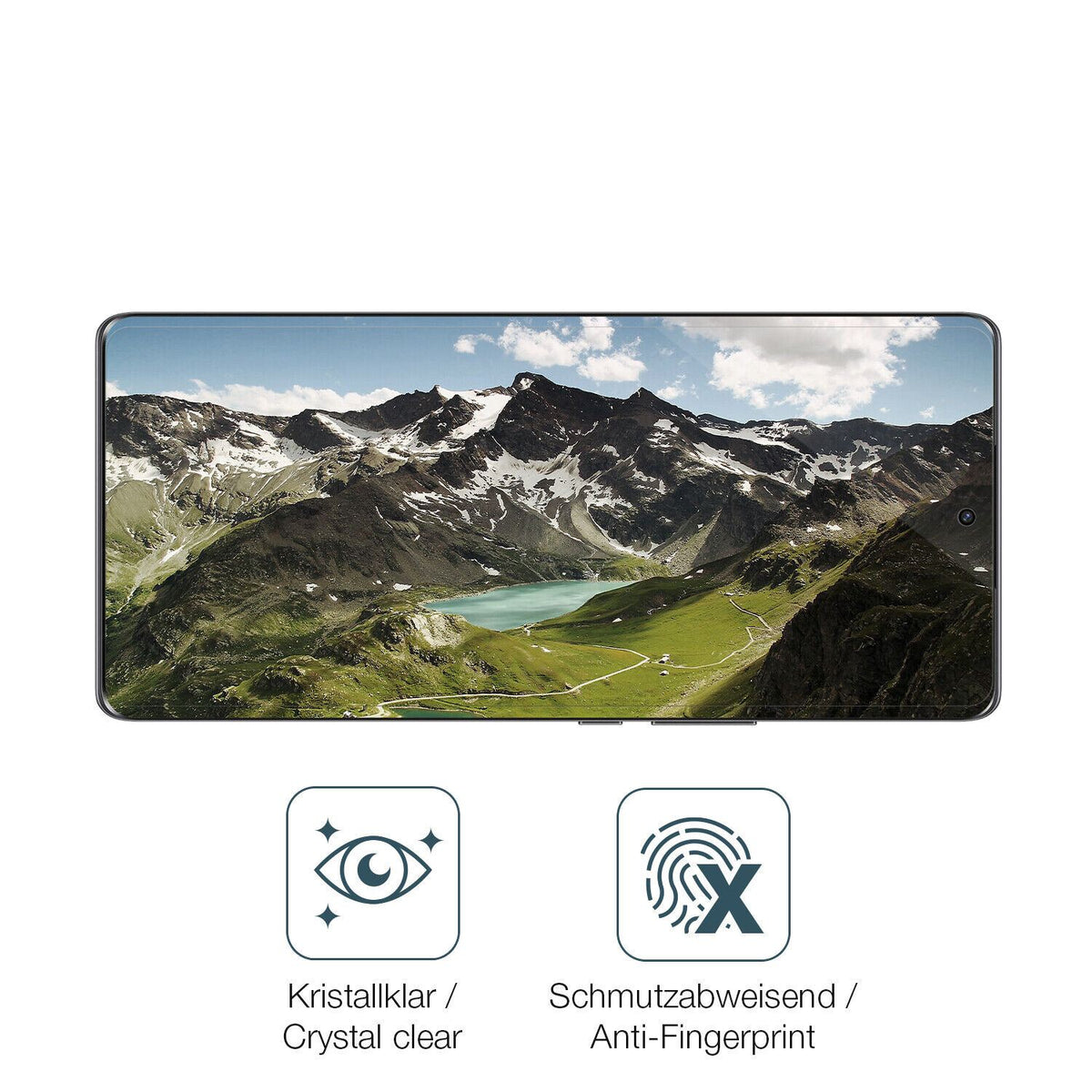 Flexible TPU-Folie passend zugeschnitten für HONOR X9a, vollständige Abdeckung