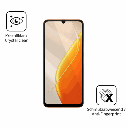 Flexible TPU-Folie passend zugeschnitten für Itel A200, vollständige Abdeckung