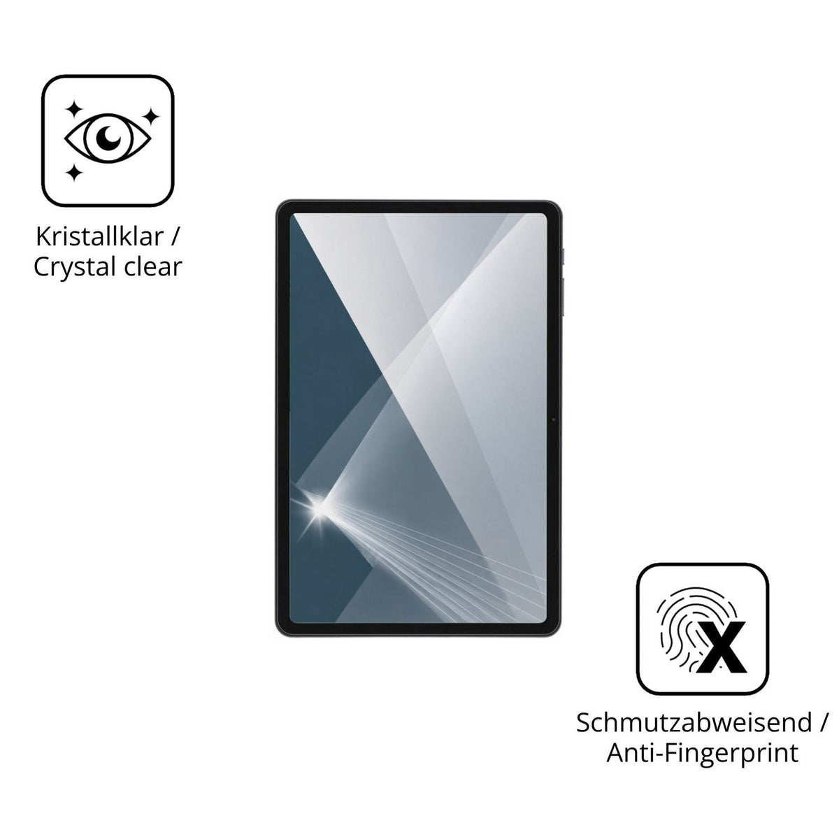 Flexible TPU-Folie passend zugeschnitten für Itel VPad 2, vollständige Abdeckung