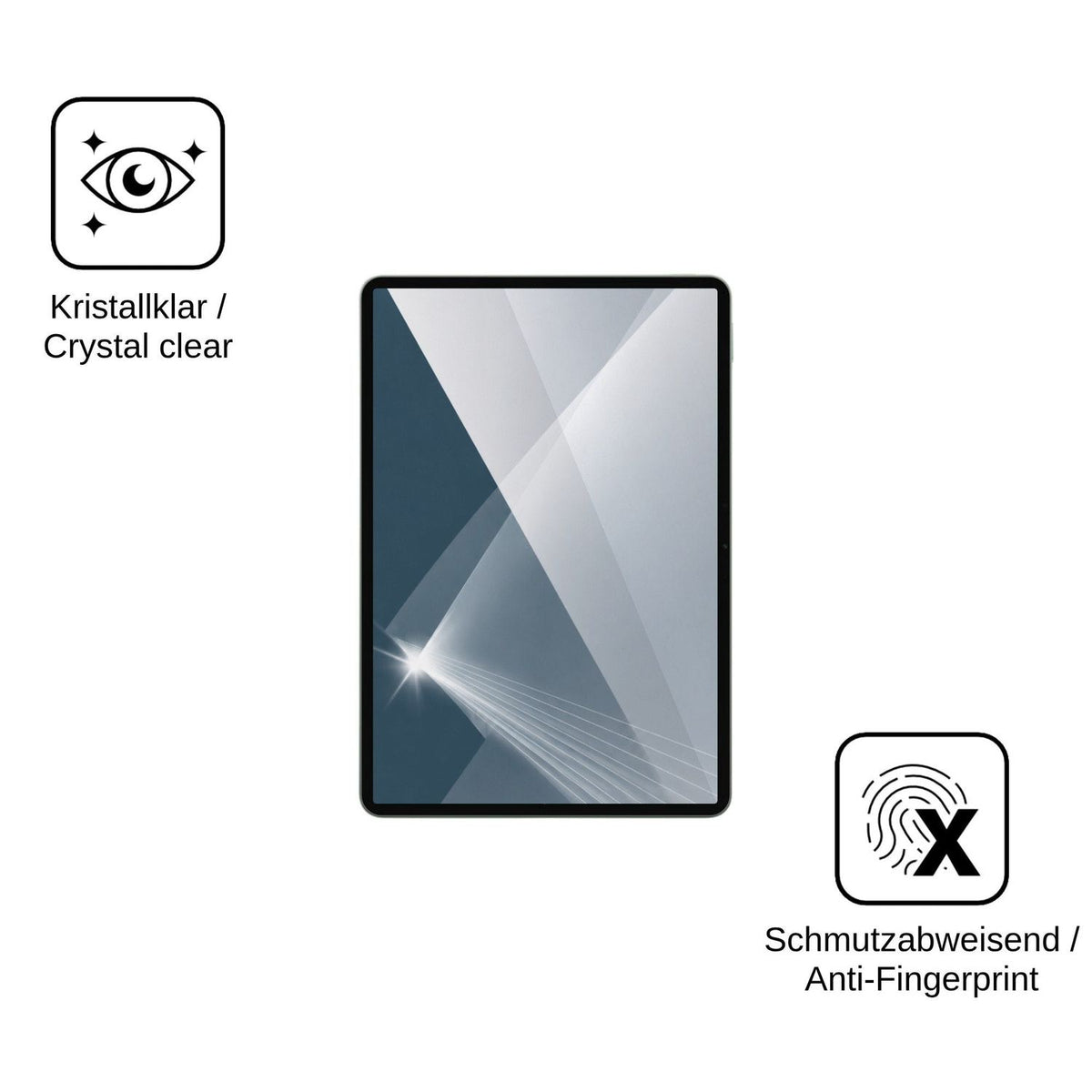 2x 9H Schutzfolie für Xiaomi Pad 9 Pro Panzerfolie