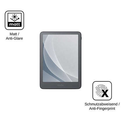 2x 9H Schutzfolie matt für Amazon Kindle Colorsoft 2026 Panzerfolie
