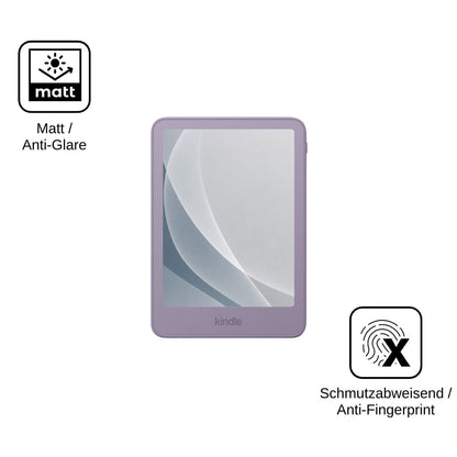 2x 9H Schutzfolie matt für Amazon Kindle Paperwhite 2026 Panzerfolie