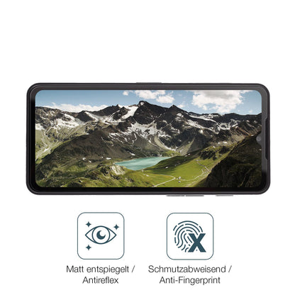 9H Hartbeschichtete, flexible Folie passend zugeschnitten für Cat S75