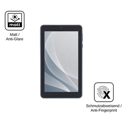 2x 9H Schutzfolie matt für ONN Surf Tablet 7 Panzerfolie