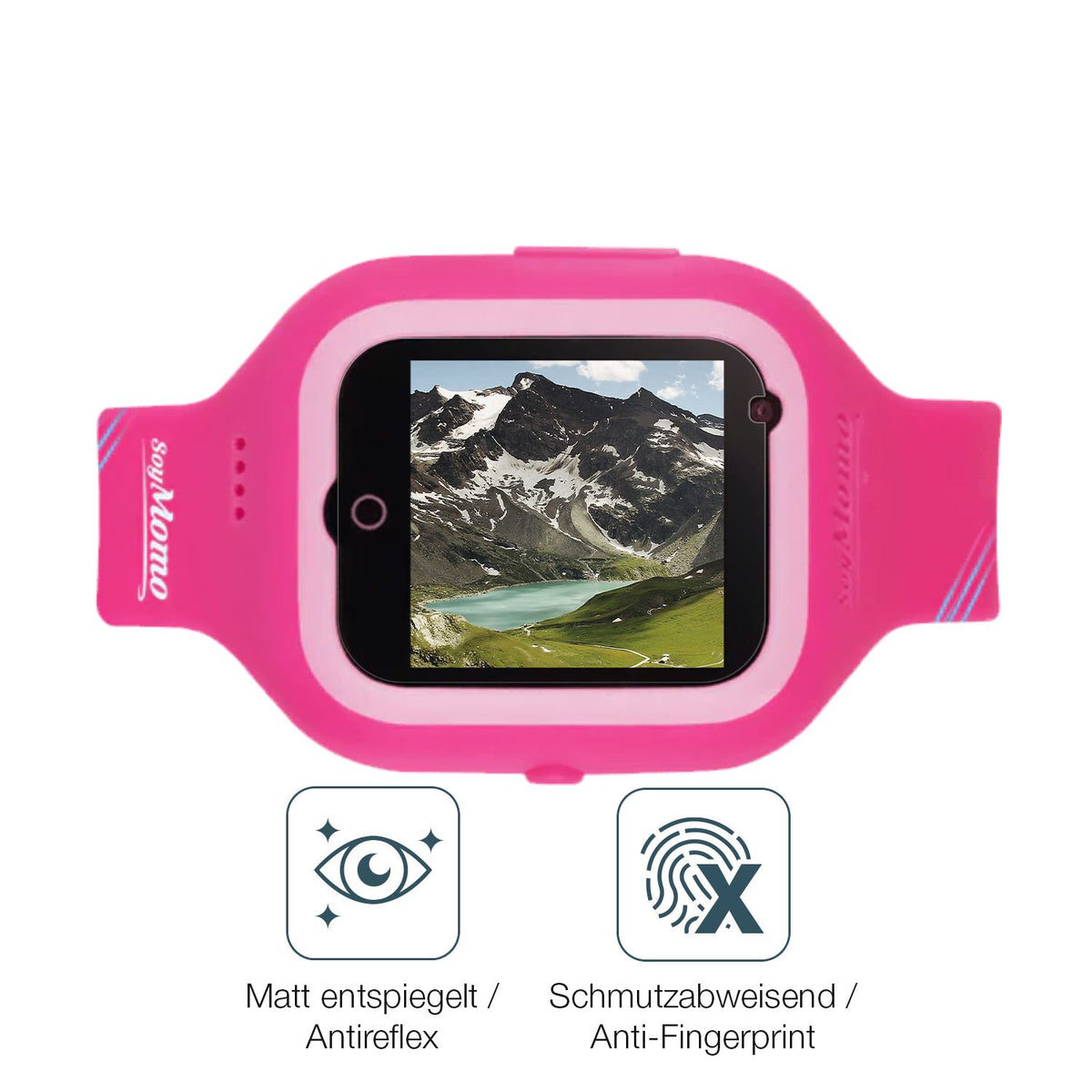 Schutz gegen Kratzer auf dem SoyMomo Space 2.0 Glas durch Schlüssel oder Ähnliches