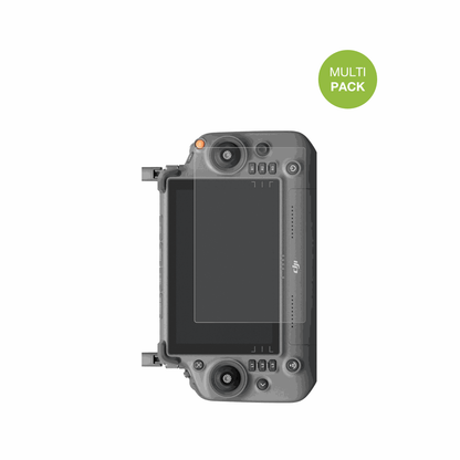 DJIInspire 3 RC Plus mit aufgebrachter dipos Displayschutzfolie, die lästige Fingerabdrücke minimiert