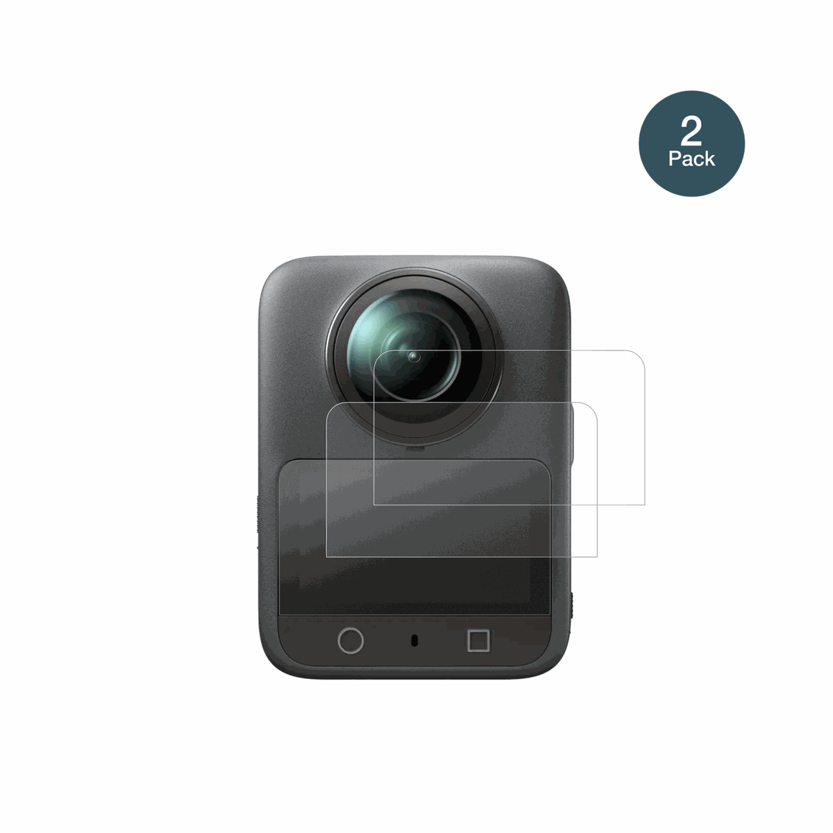 DJIOsmo 360 mit aufgebrachter dipos Panzerfolie, die lästige Fingerabdrücke minimiert